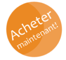 Une icône orange inscrit: acheter maintenant! 