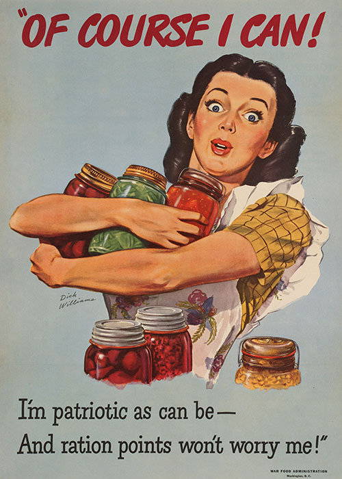 Affiche pour des conserves maison