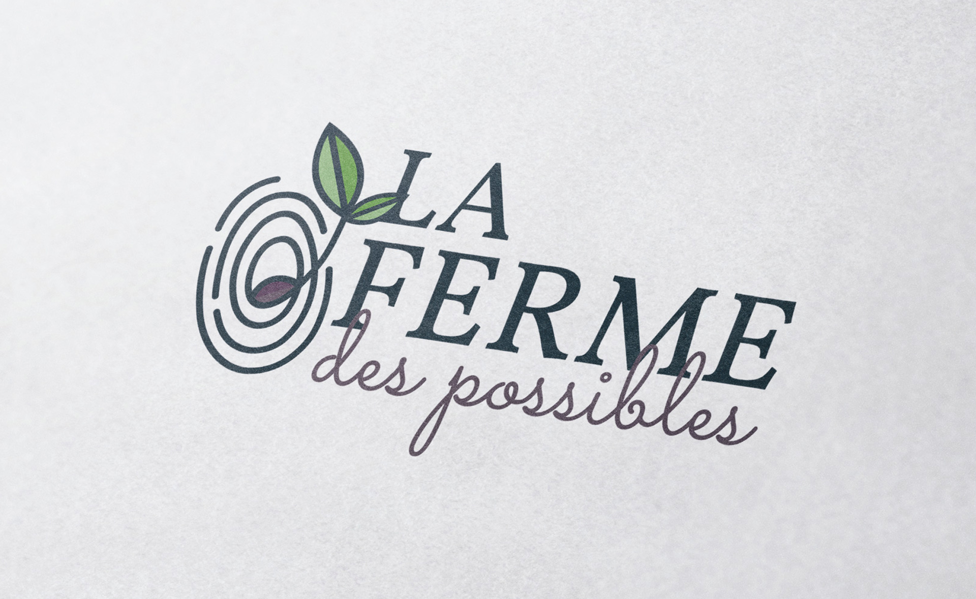 La ferme des possibles logo