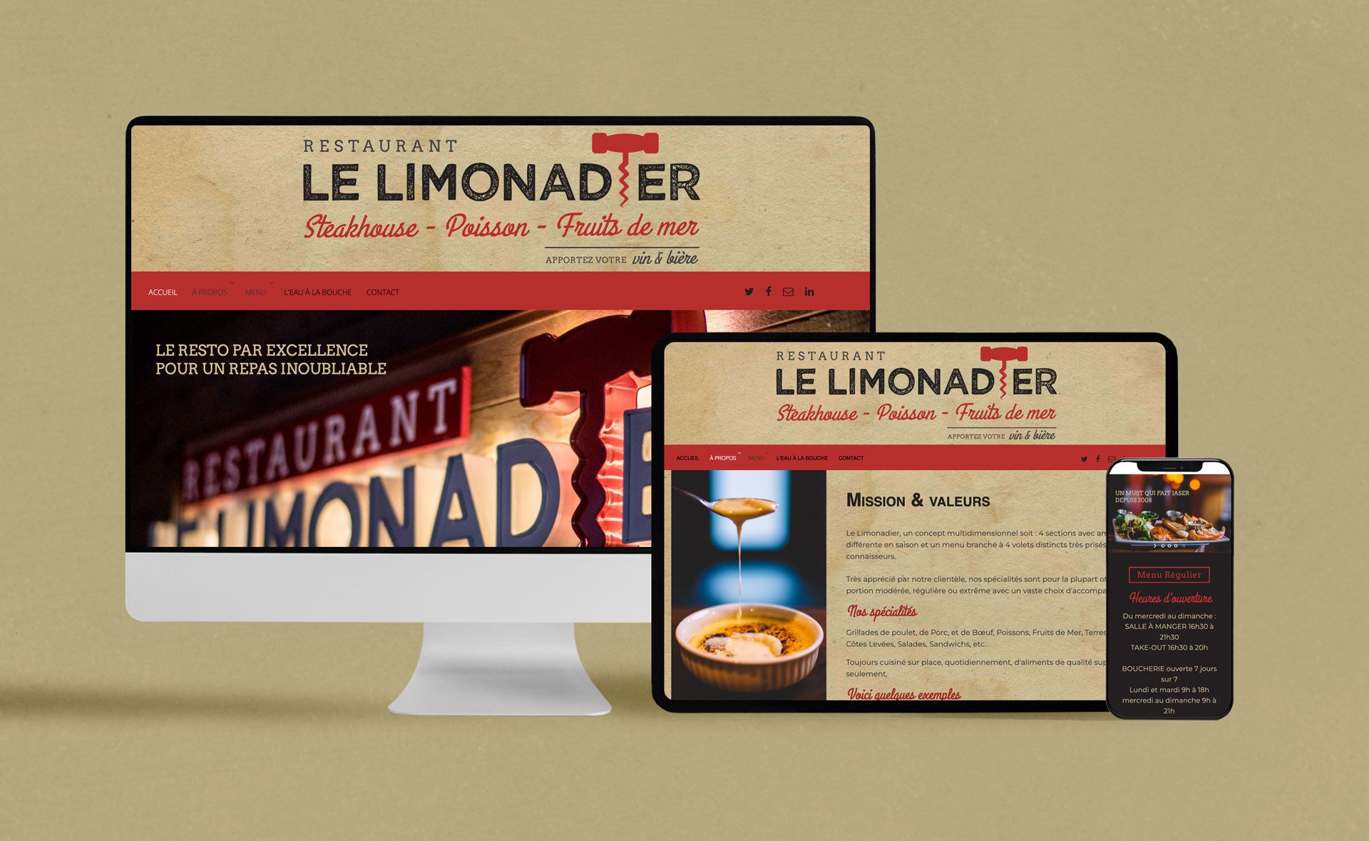 le limonadier site web